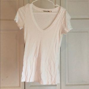 Michael Stars O/S white short sleeve